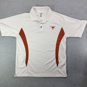 Texas Longhorns Shirt Mens M White NCAA Football P2 By Pro Player Vietnam